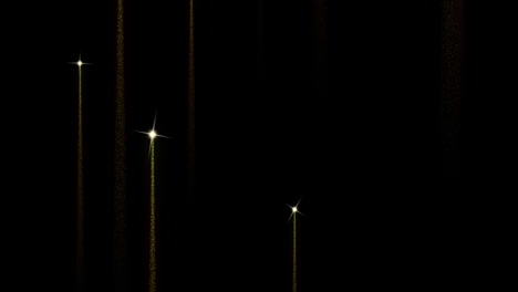 animation of fireworks exploding over black background