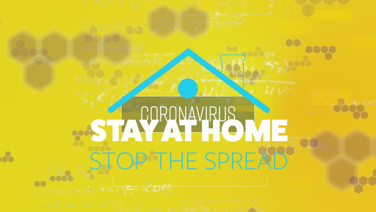 파란색 지붕 애니메이션은 노란색의 수학과 화학 사이에서 사회적 거리를 촉진합니다.