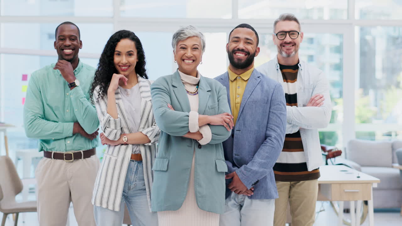 grupo creativo feliz, equipo