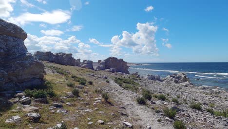 rauks en la costa de gotland