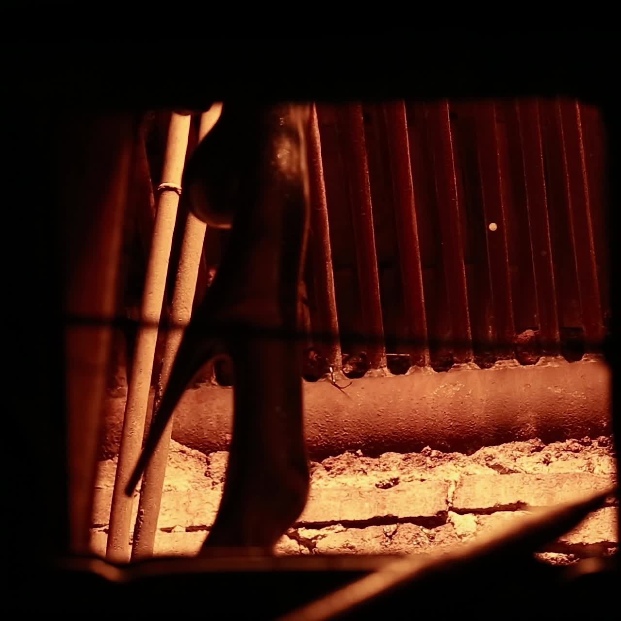 Liquid iron from metal ladle