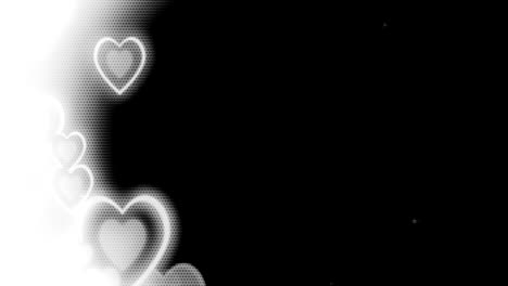 fondo de movimiento animado generado por computadora para bodas