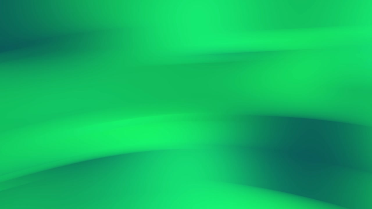 Sfondo Animato Astratto con Sfumature Verdi e Movimento Fluido.