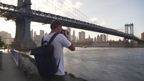 photographer taking pictures of new york