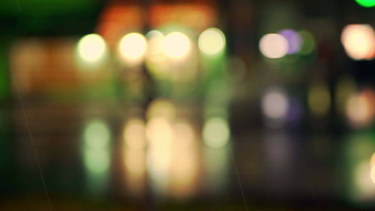 las luces de navidad, fondo multicolor.