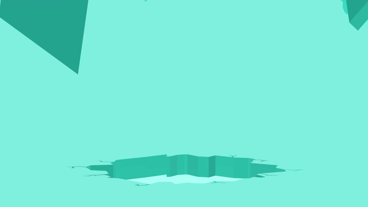 벽을 깨는 슈퍼 히어로 비즈니스맨: 자유와 도전 개념: 평평한 스타일의 루프 일러스트레이션