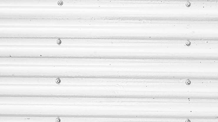 Corrugated metal wall texture pattern