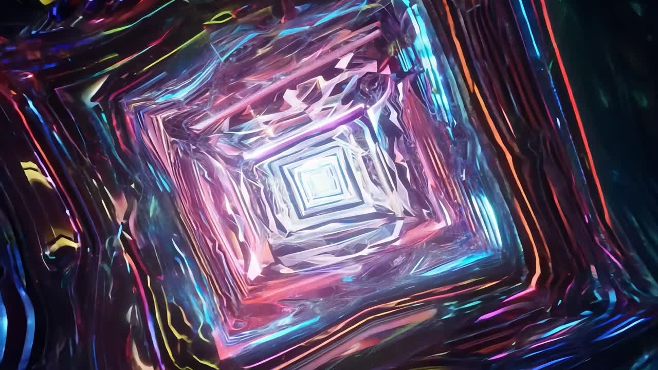 el túnel psicodélico de las luces