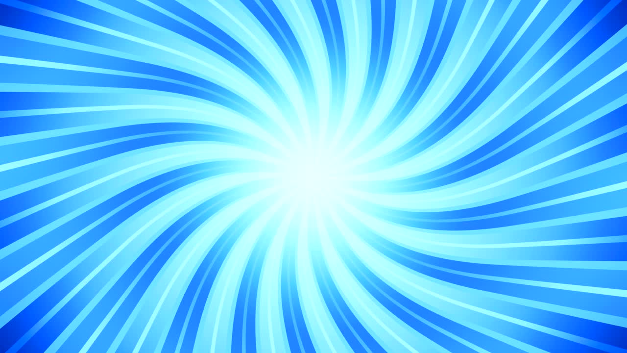 Blue Cooling Sunburst