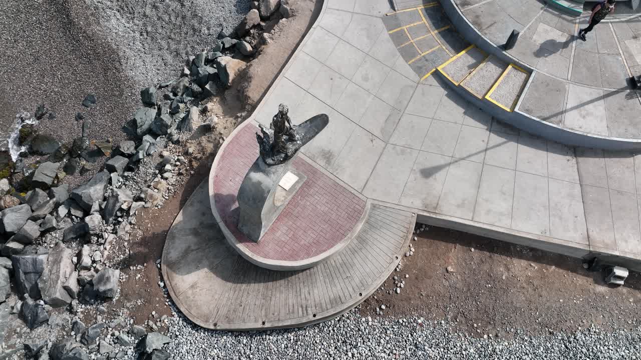 리마, 수도 및 페루 최대 도시의 조감도 구축