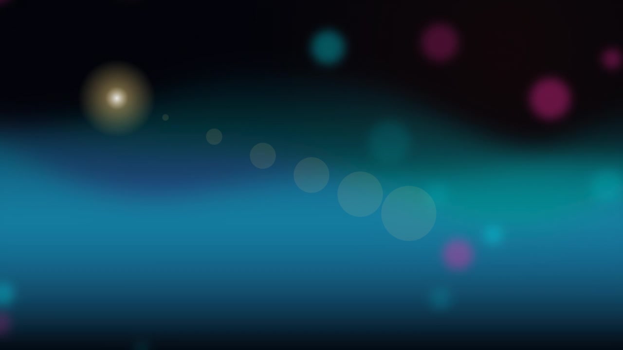 Abstract Motion Background with Glowing Light Flares and Bokeh