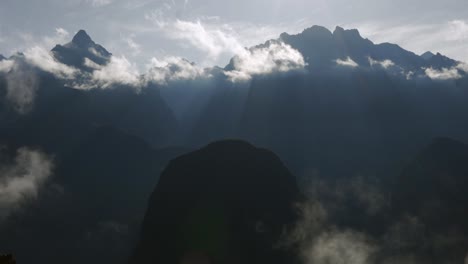 historic sanctuary of machu picchu peru south america andes mountains landscape