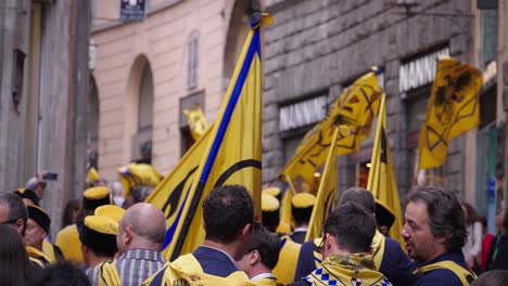 the palio festival siena italy parade european city festivity celebration