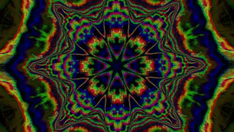colorido ornamental cyberpunk de moda fondo iridescente. transformaciones creativas para su video