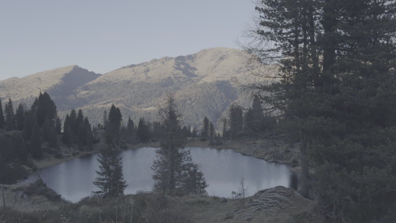 Mountain Lake in the Alps