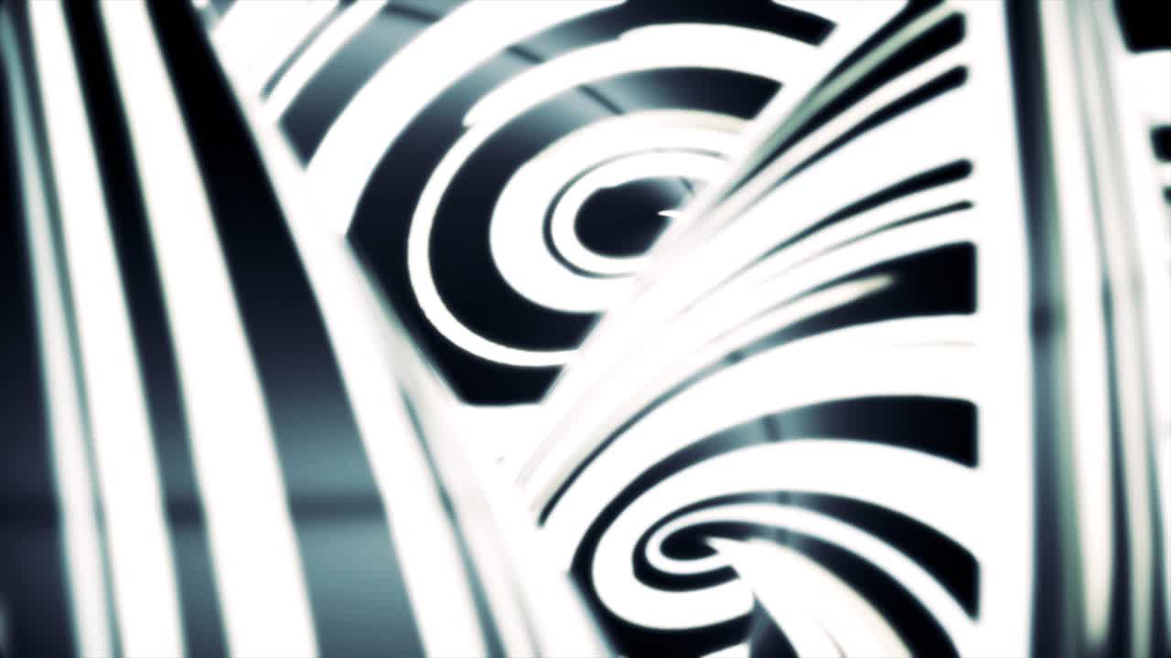 Abstract Geometric Swirls
