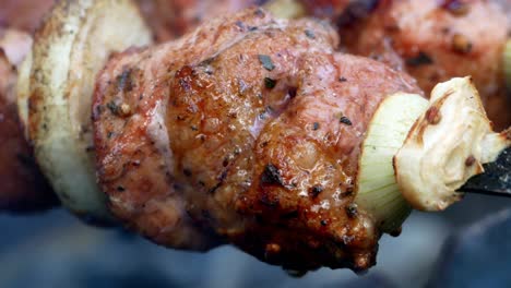 barbacoa de carne deliciosa bbq 4k