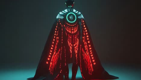 cyberpunk fashion cape