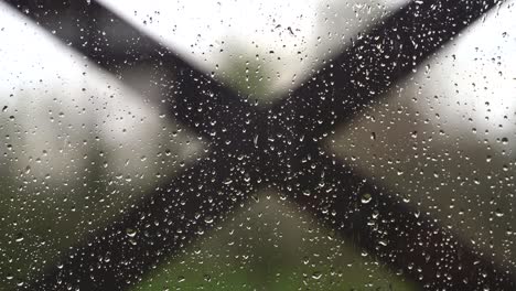 glass with dripping raindrops on it. texture