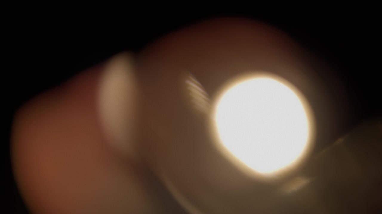 Pacote de vazamentos de luz quente e sobreposições de refrações de prisma.