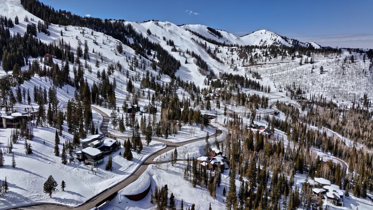 parque de la ciudad de utah aéreo v sobrevuelo de la colonia