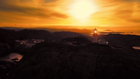 Coastal-lighthouse.-Lindesnes-Lighthouse-is-a-coastal-lighthouse-at-the-southernmost-tip-of-Norway.