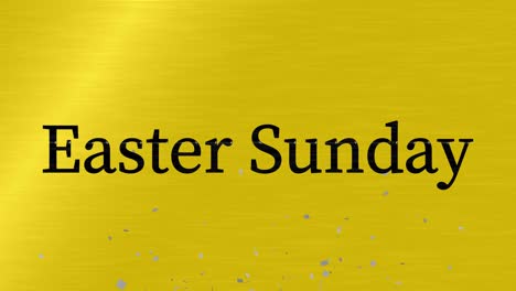 easter sunday event text animation motion graphics