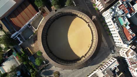 Bull-fighting-arena-in-Ronda,-Spain