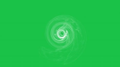 vortex particles swirling in the middle,on green screen background,4k,vfx video element