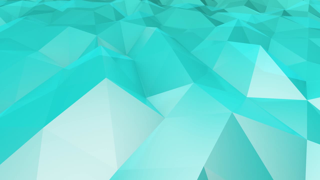 Polygon Landscape Abstract as a Graphic Design Element