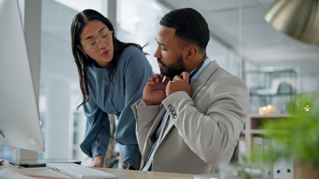 Business people, call center