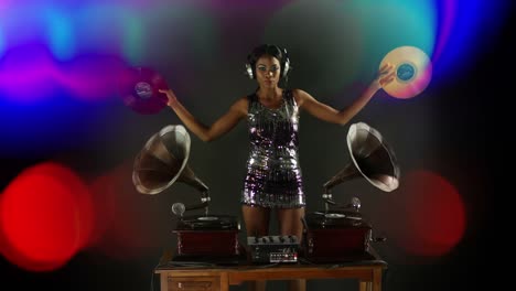 mujer baila dj 34