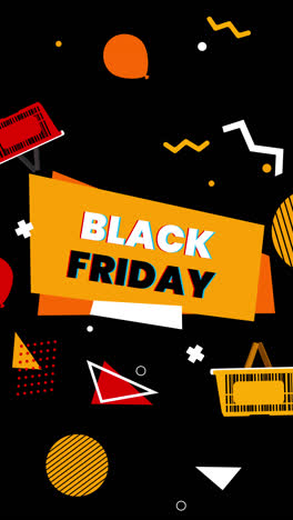 diseño gráfico de promoción del viernes negro