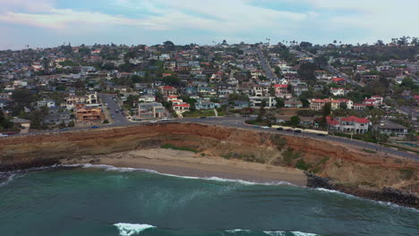 häuser der küstengemeinde point loma, kalifornien