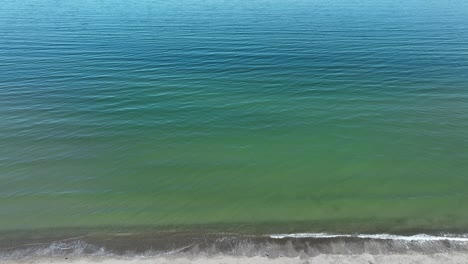forward shot of sandy neck beach the barrier beach in the massachusetts that stretches 6.5 miles long and one and a half miles wide along cape cod bay, barnstable, usa