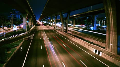expressway evening loop time lapse