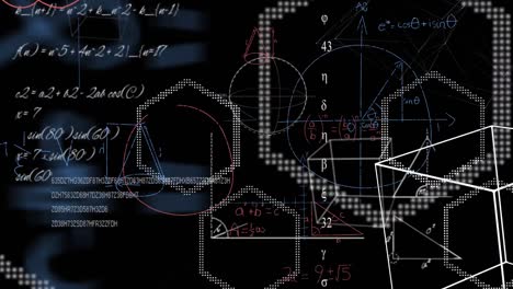 ecuaciones y figuras matemáticas