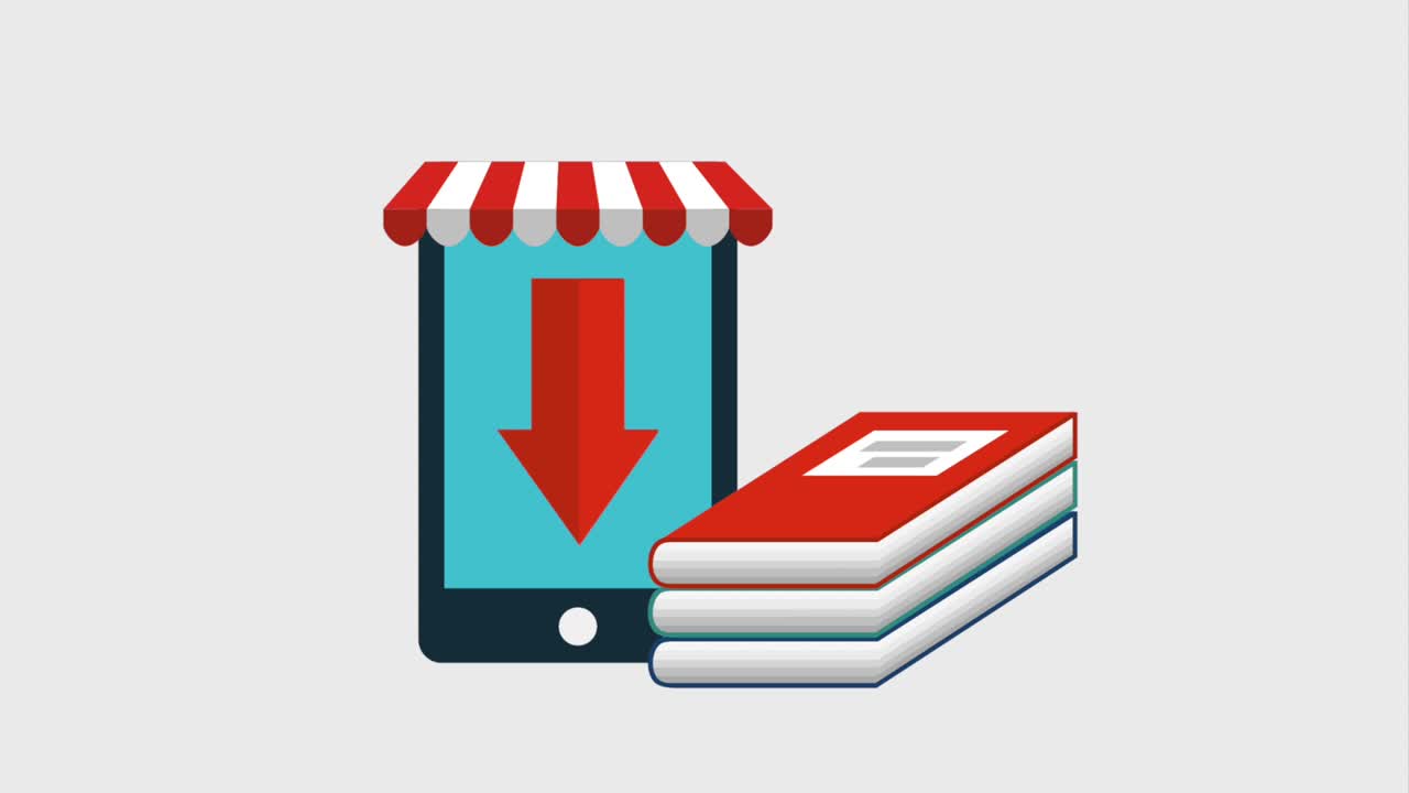 libro electrónico de animación digital en línea