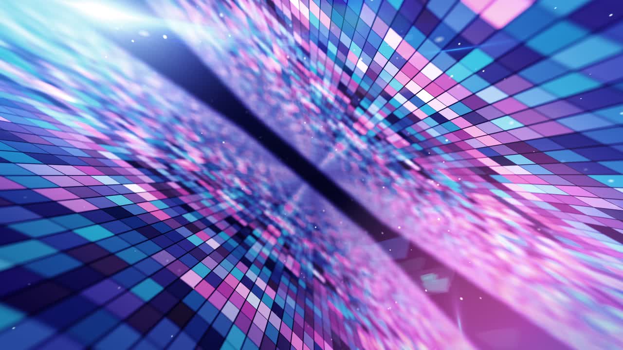 patrón geométrico abstracto con cuadrados de colores