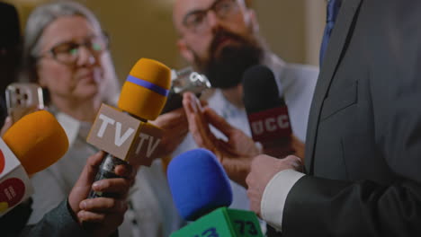 press conference