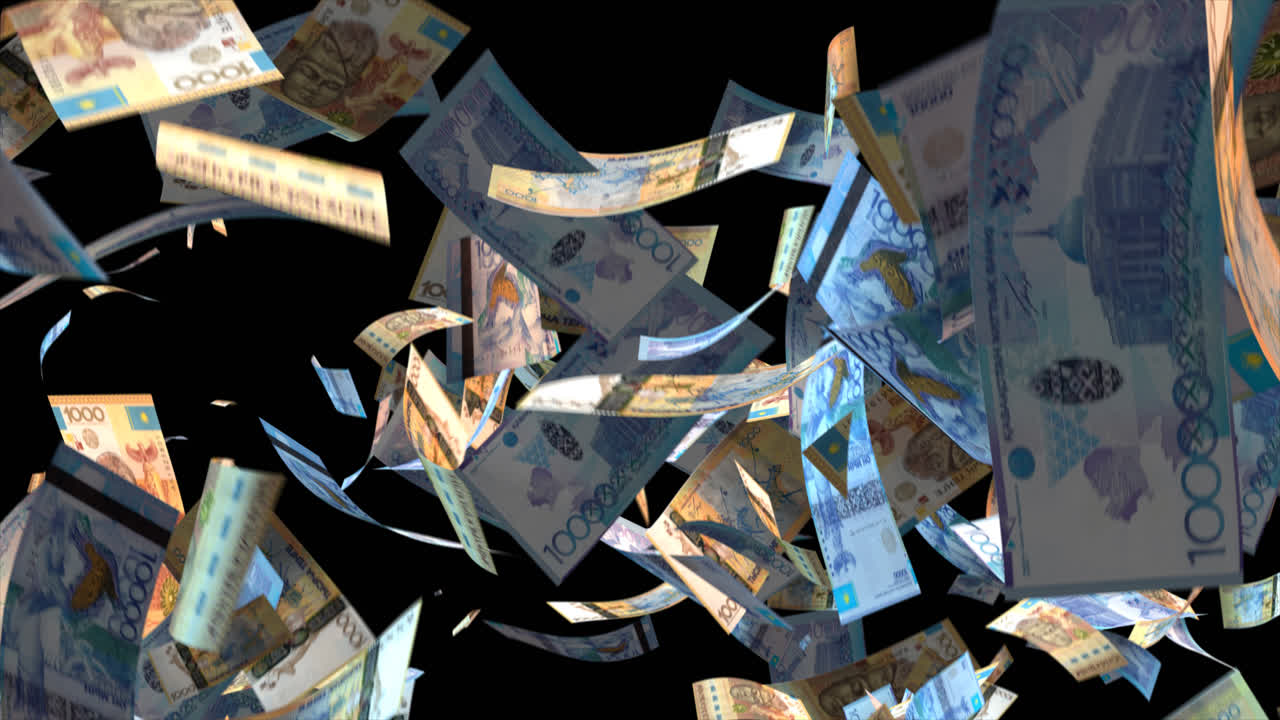 키르기스스탄 이 떨어지는 돈