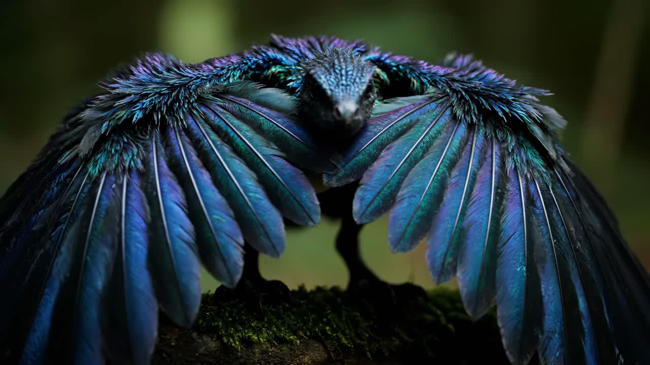 Exotic Colorful Bird
