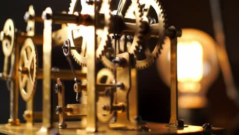 detailed clockwork mechanisms illustrate exceptional craftsmanship in a dimly lit workshop. each gear and cog contribute to intricate designs, highlighting skilled artistry and engineering.