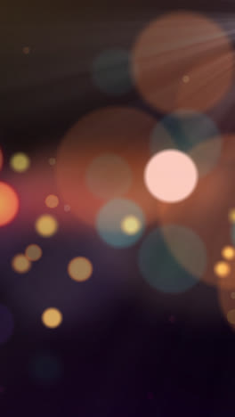 luces bokeh abstractas