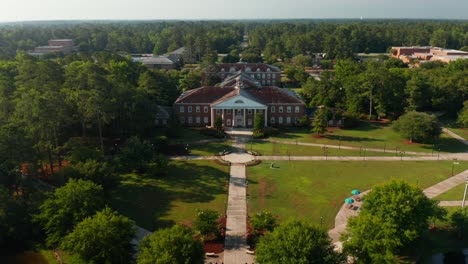 university campus college grounds