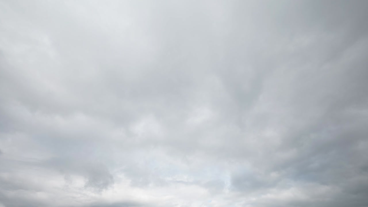 Moving Grey Clouds Time Lapse Background