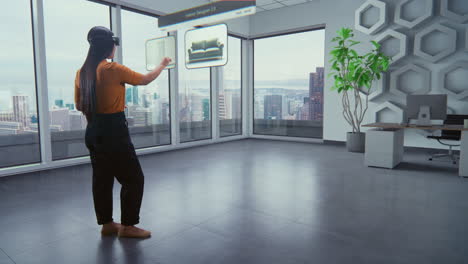 demostración de diseño de interiores de realidad virtual