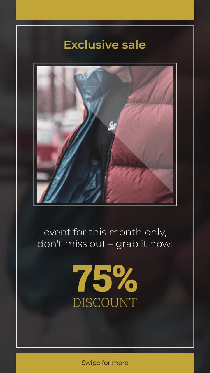 Product Promo Story 8 - Social Media Video Template