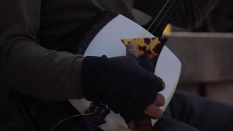 guitar instrument being played in japan