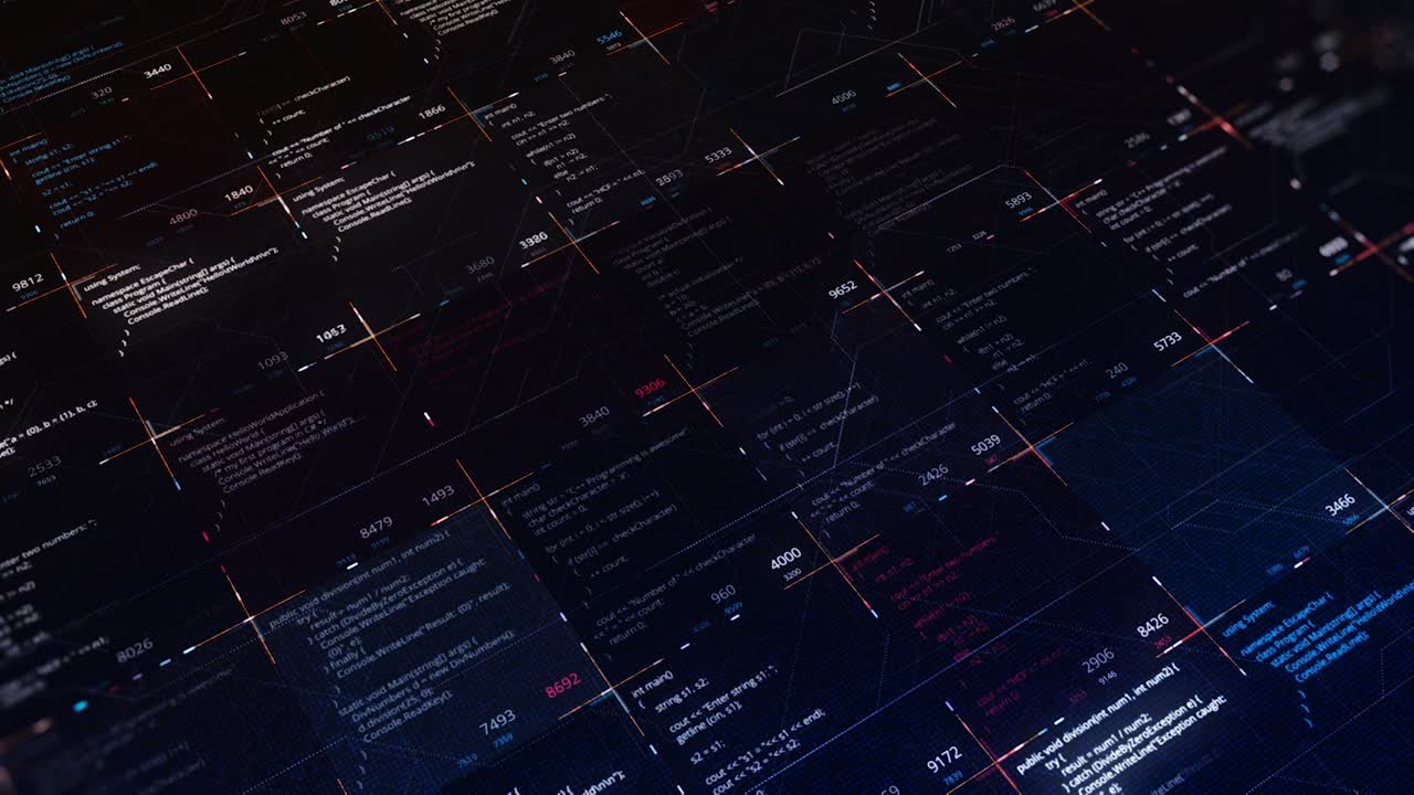 Computer Code Display